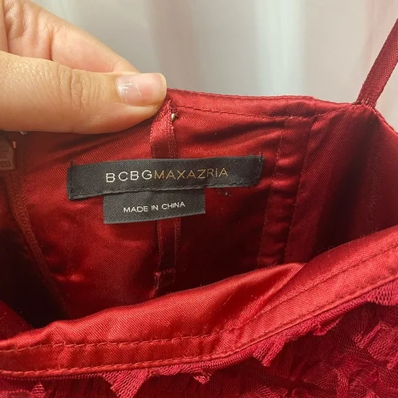 Red BCBG dress - Picture 3 of 6